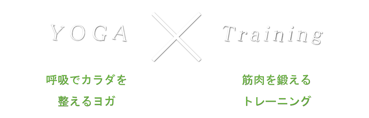 ヨガ×トレーニング